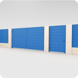 Распашные ворота серии Prestige